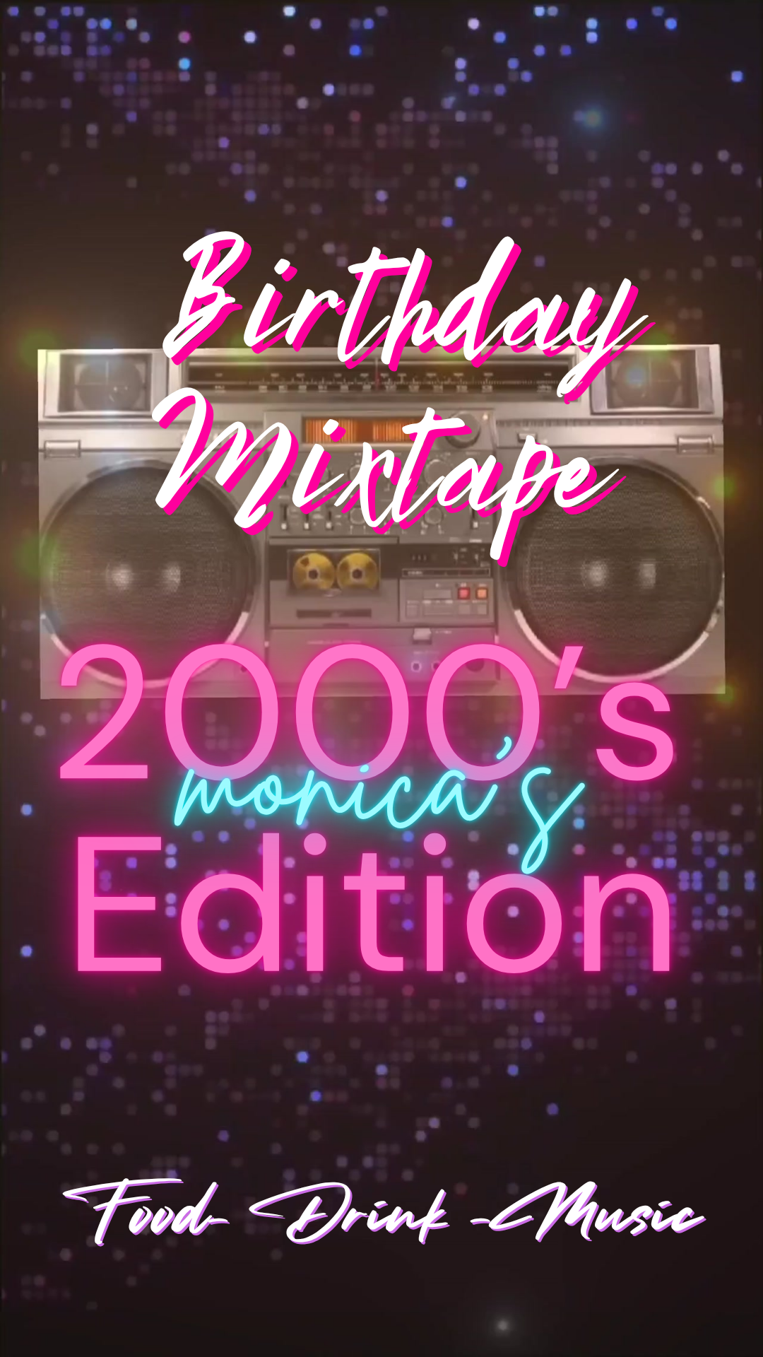 Retro Throwback Video Invitation