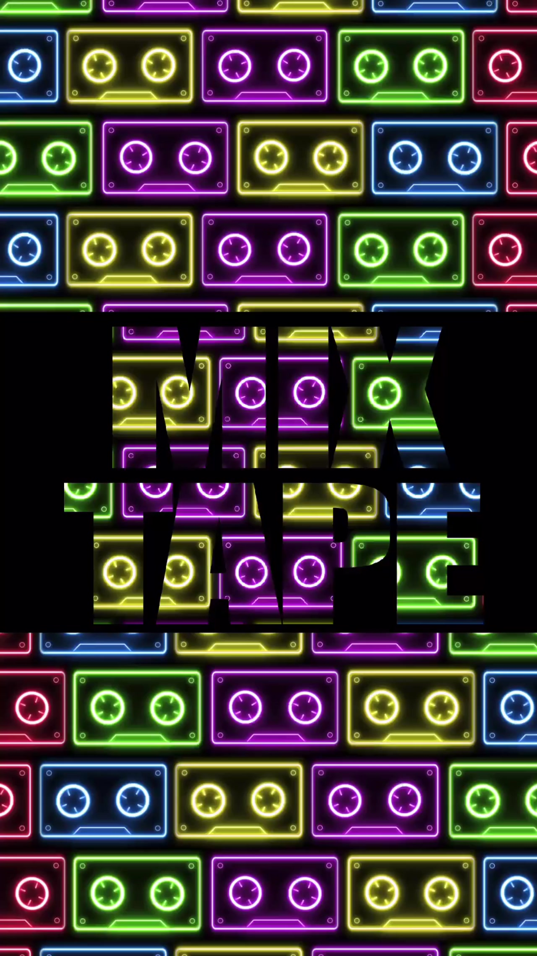 80s 90s 2000s Hip Hop Party Invite with Music
