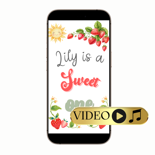 WhatsApp chat preview sending the berry video invite