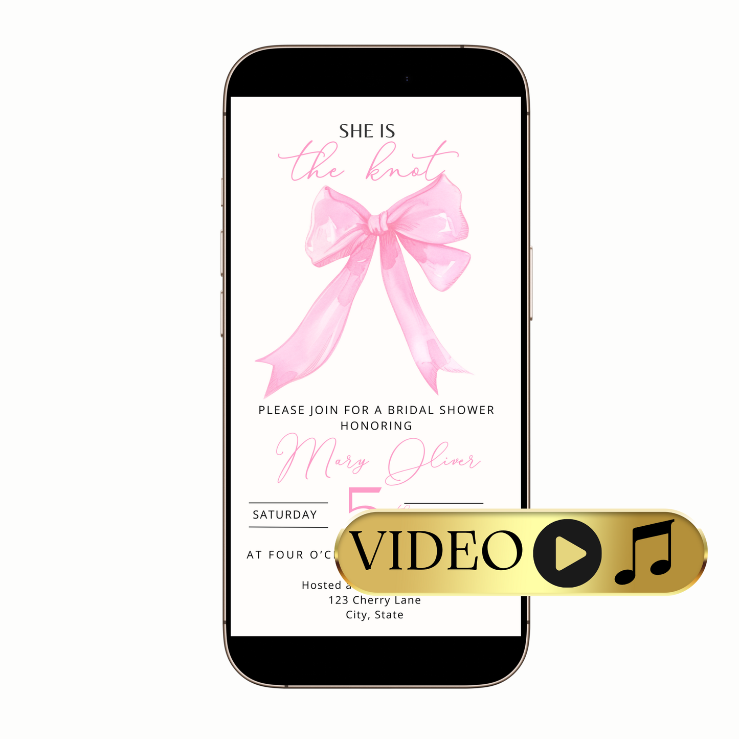 Close-up of sparkling ring animation over soft neutral background