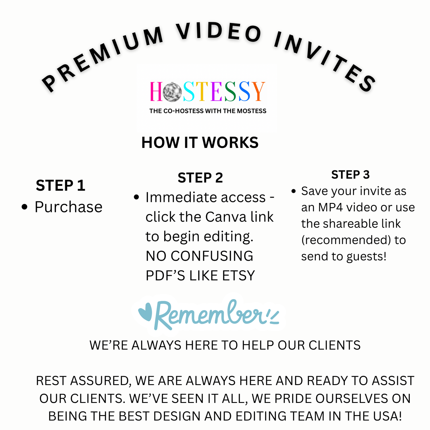 Editable University of Texas Video Invitation – Hook ’Em Longhorns Party Schedule – UT Austin Grad Invite