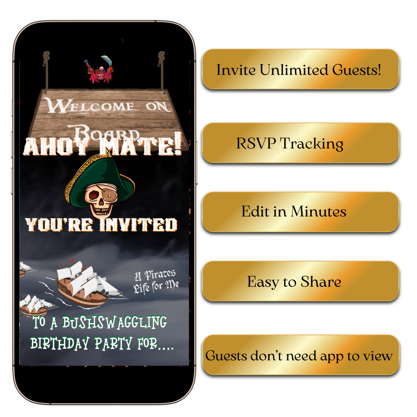 Nautical Party Theme Template