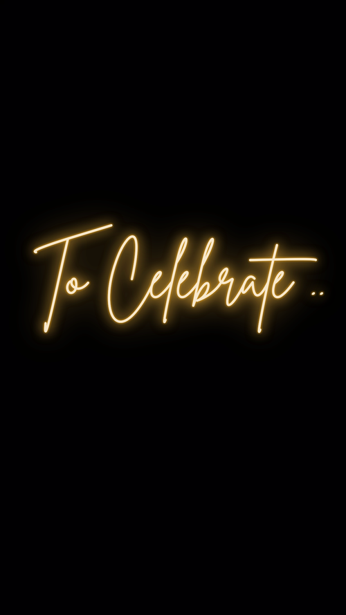 Editable Disco Gold Deluxe invite displayed on smartphone