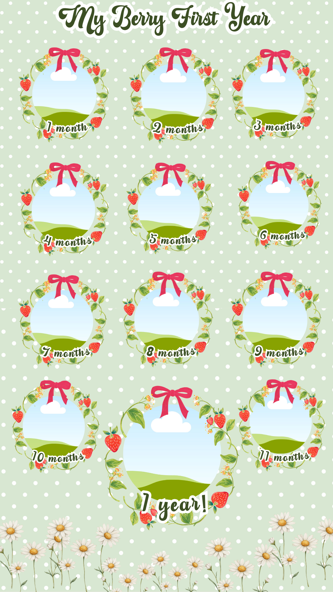Social feed mockup displaying berry party MP4 thumbnail