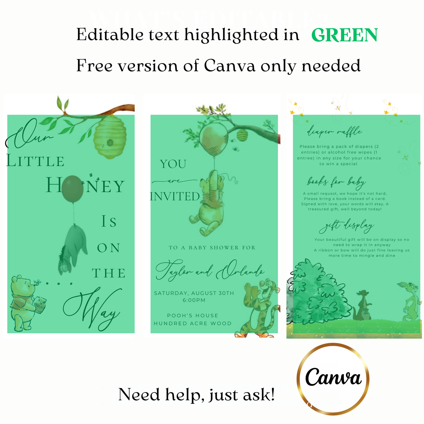Gender Neutral Theme MP4 Invite