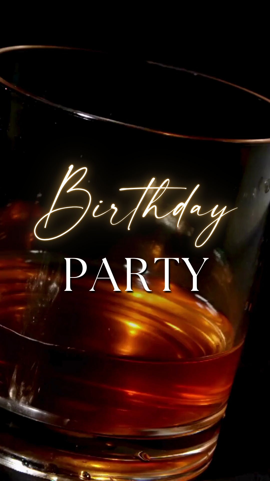 Whiskey & Cigar Lounge Theme for Mobile Sharing