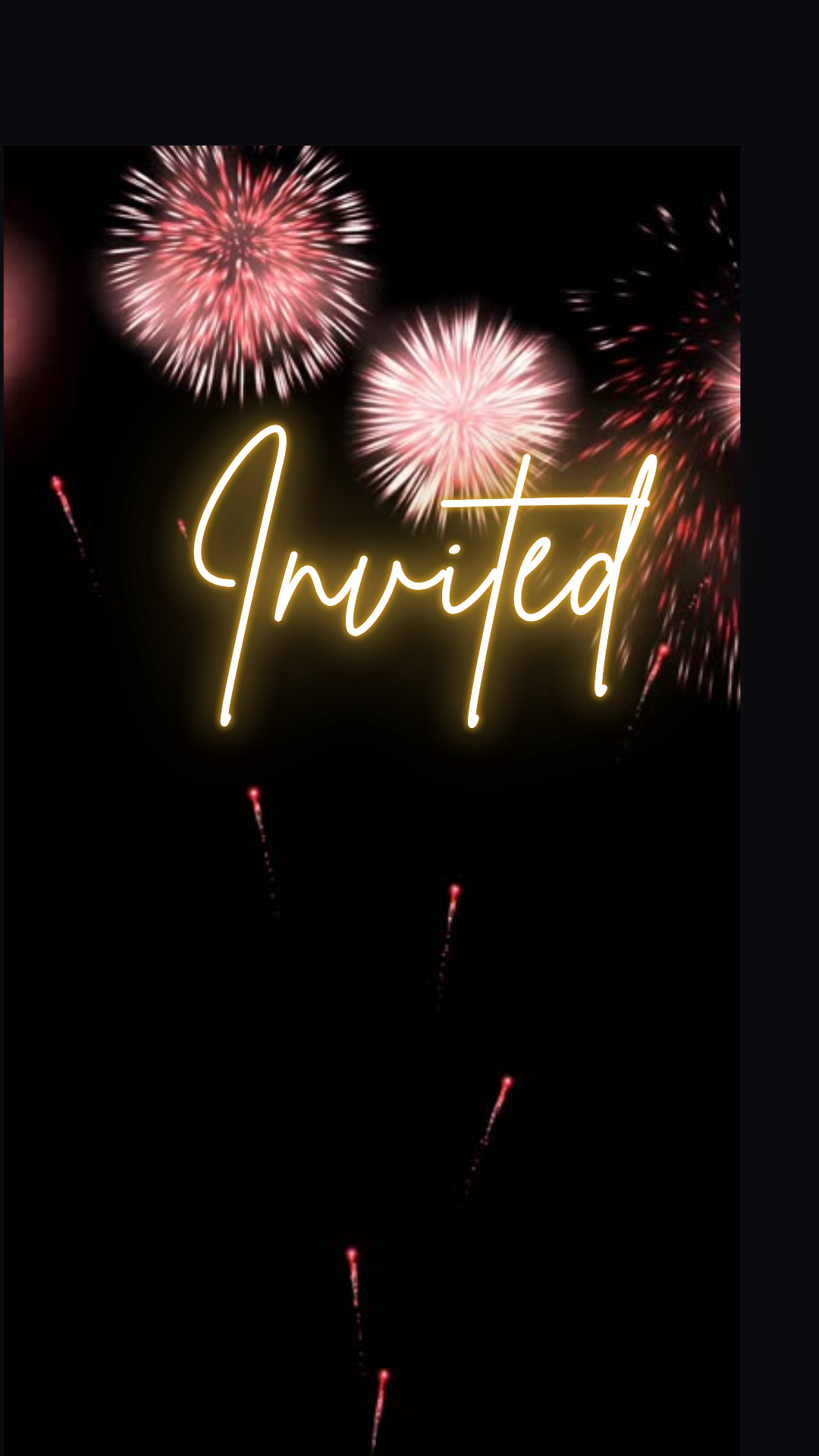 Animated 4th of July Cookout Video Invitation