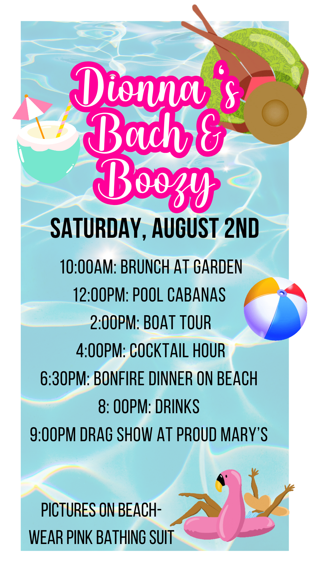Animated Bach and Boozy Jamaica Getaway