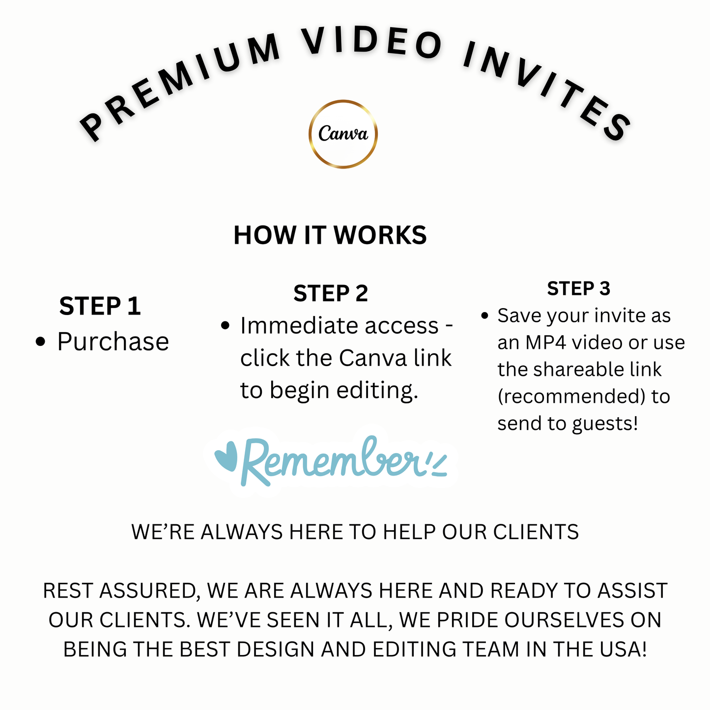Disco Party Video Invitation | Champagne Disco Theme Digital Evite | Editable Canva Template