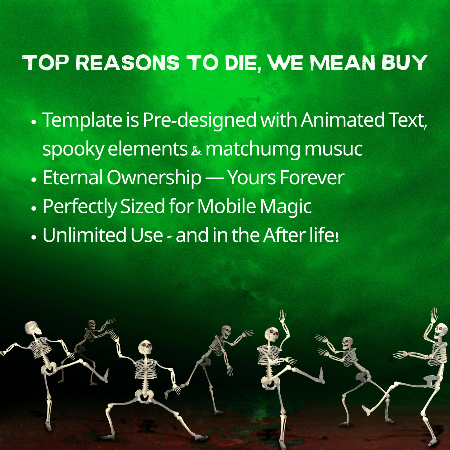 Witch Video Invitation - Halloween Party Evite - Green Witch Cauldron Party Mobile Evite