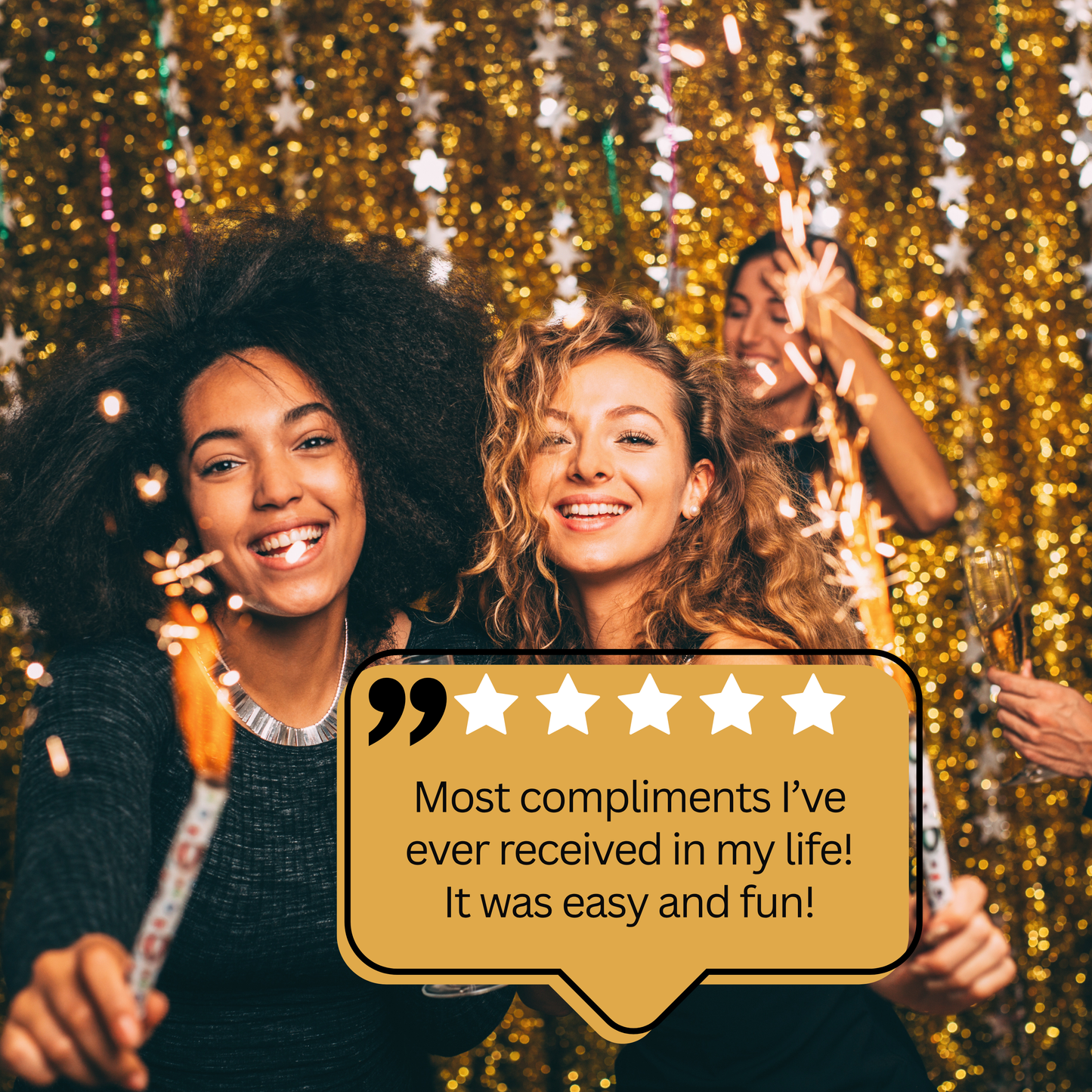 2026 New Years Eve Party Video Invitation | Digital New Year's Eve Invite | Editable Canva Template