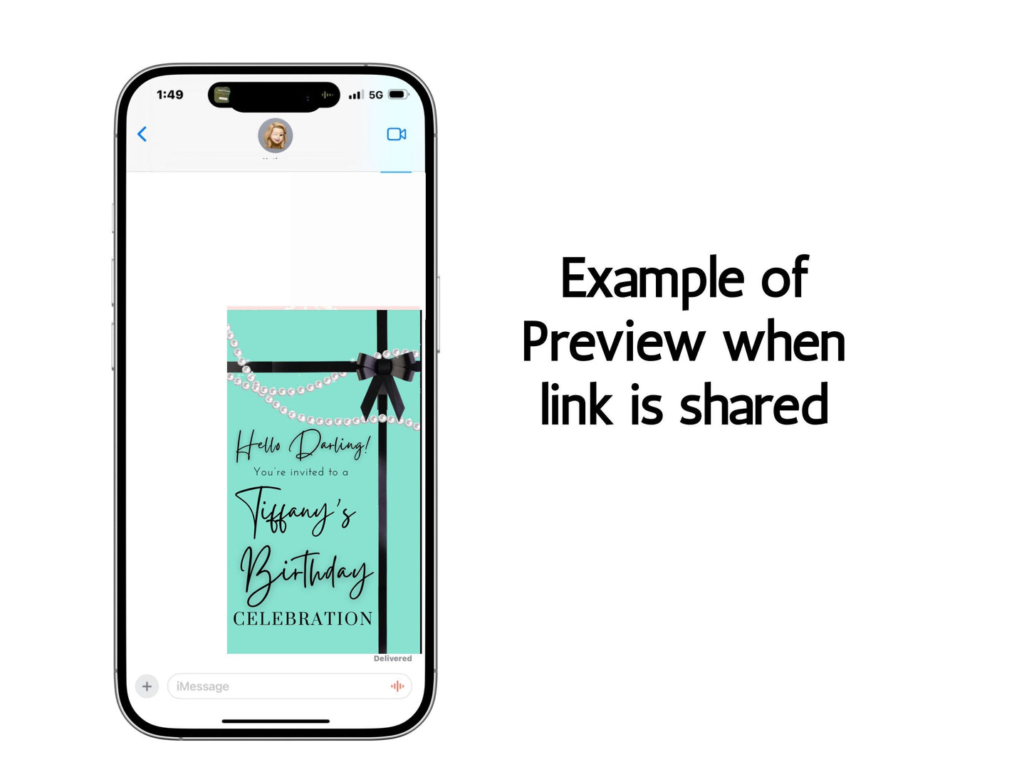 Breakfast at Tiffany’s video invite - Tiffany Blue Bridal Shower Brunch Invite