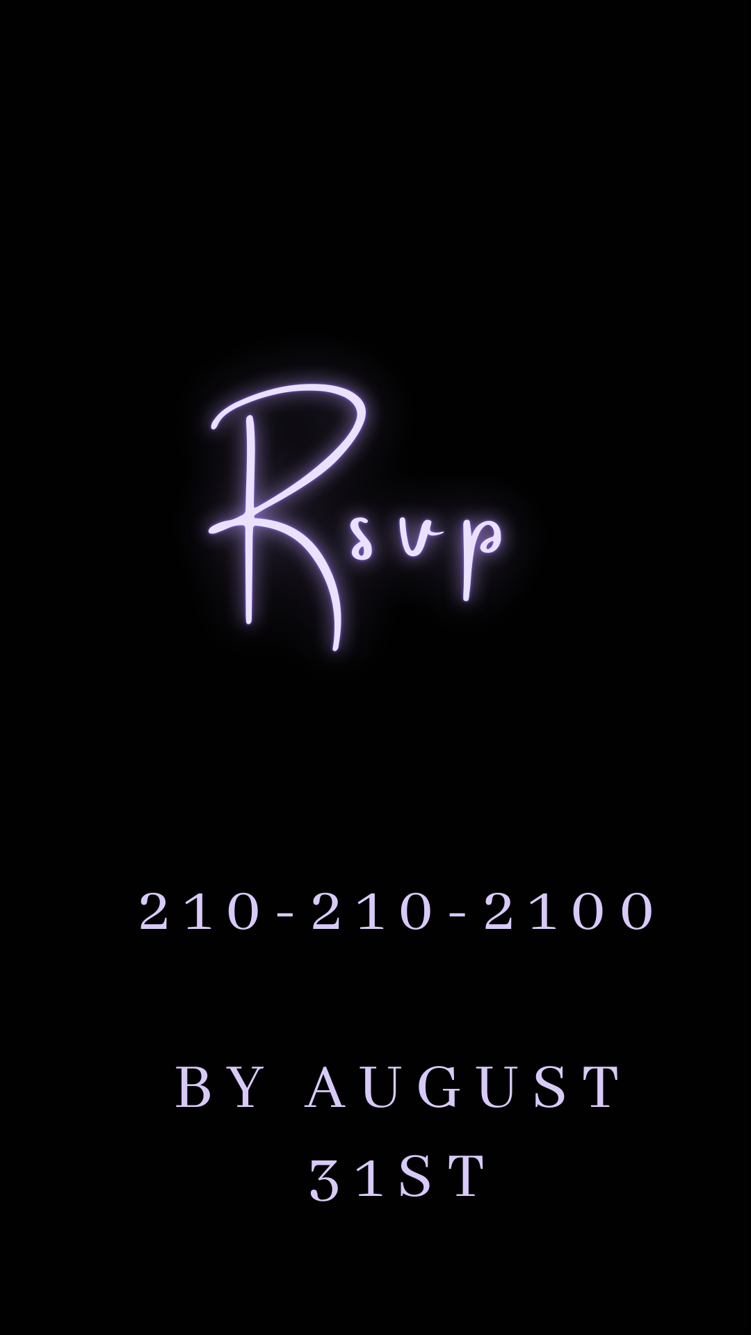 Editable purple glitter dress Quinceañera video invitation displayed on a mobile phone, featuring an animated vertical digital invite with music, created in Canva. This premium video invitation template is designed for sharing by text, email, and social media and works with an interactive RSVP website for easy guest response tracking.