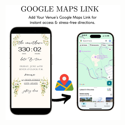 2026 Graduation Website Invitation | Canva Website RSVP Template with Music | Spring Floral for her