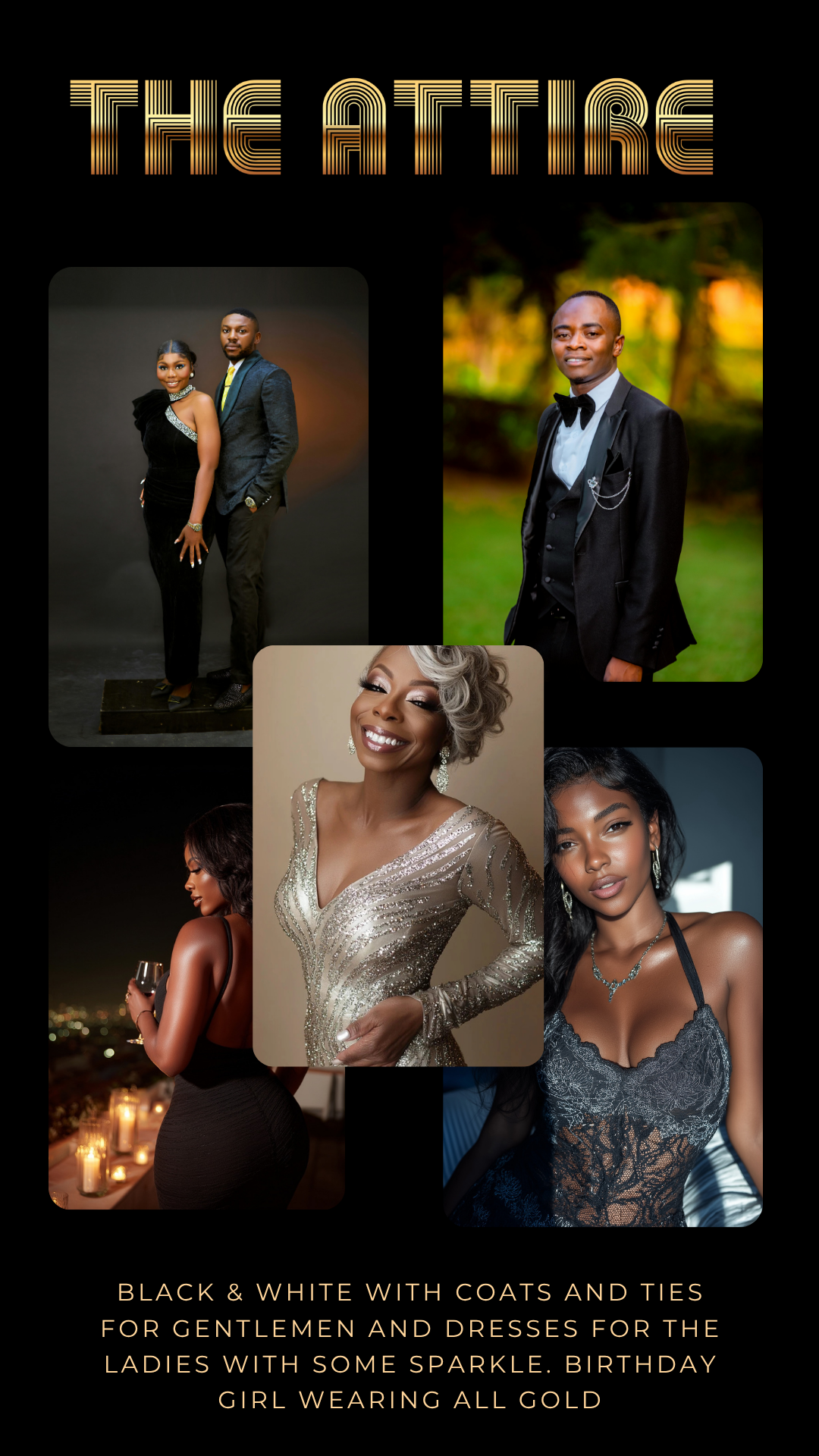 Gold Disco Birthday Party Video Invitation – 70s Glam Dance Night Evite Personalized