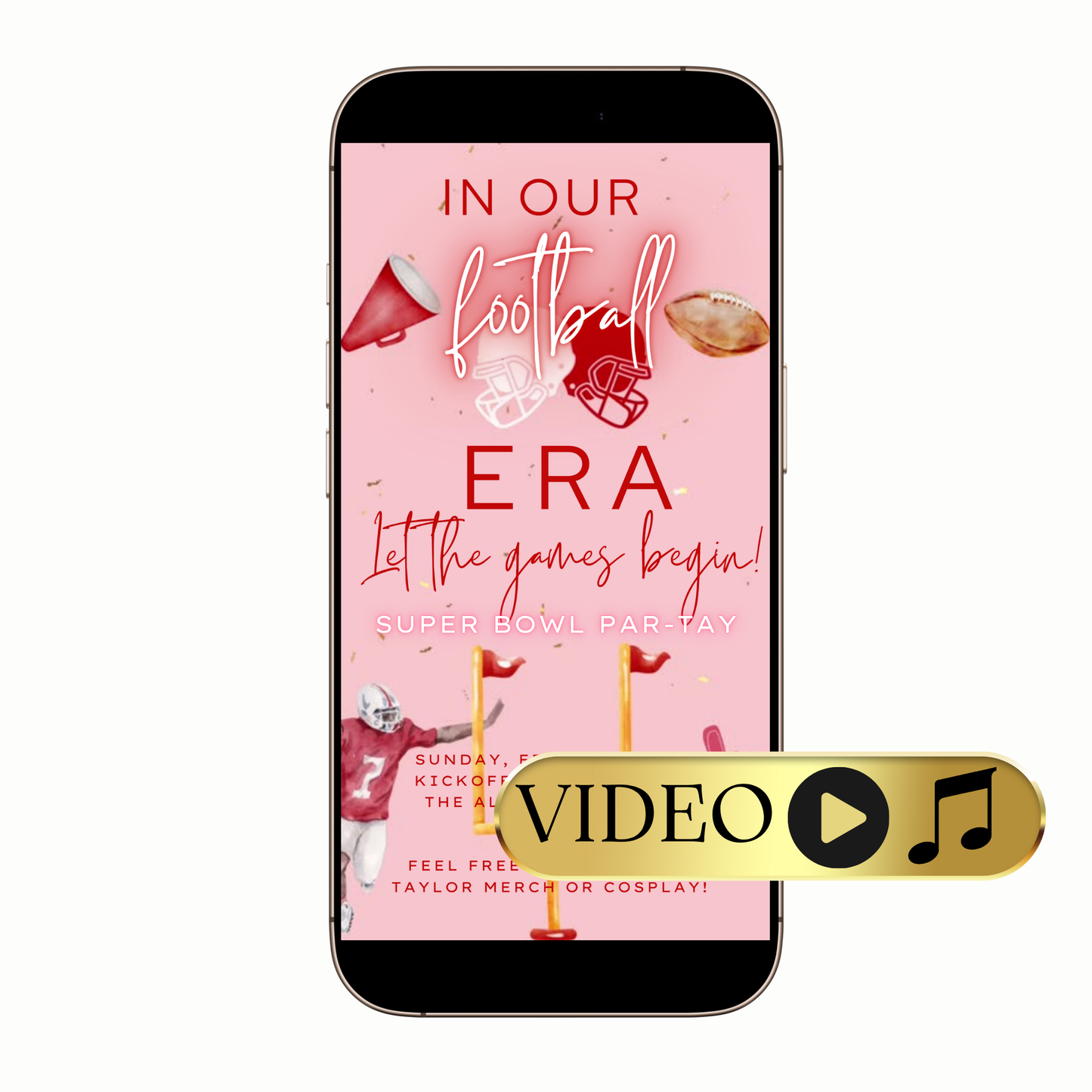 Collage title card with neon sticky note and X’s & O’s over turf