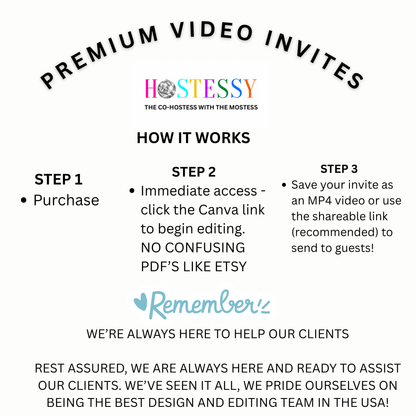 Pink Disco video Invite template Groovy Pink evite animated disco ball 70 Retro theme custom birthday party canva instant access design