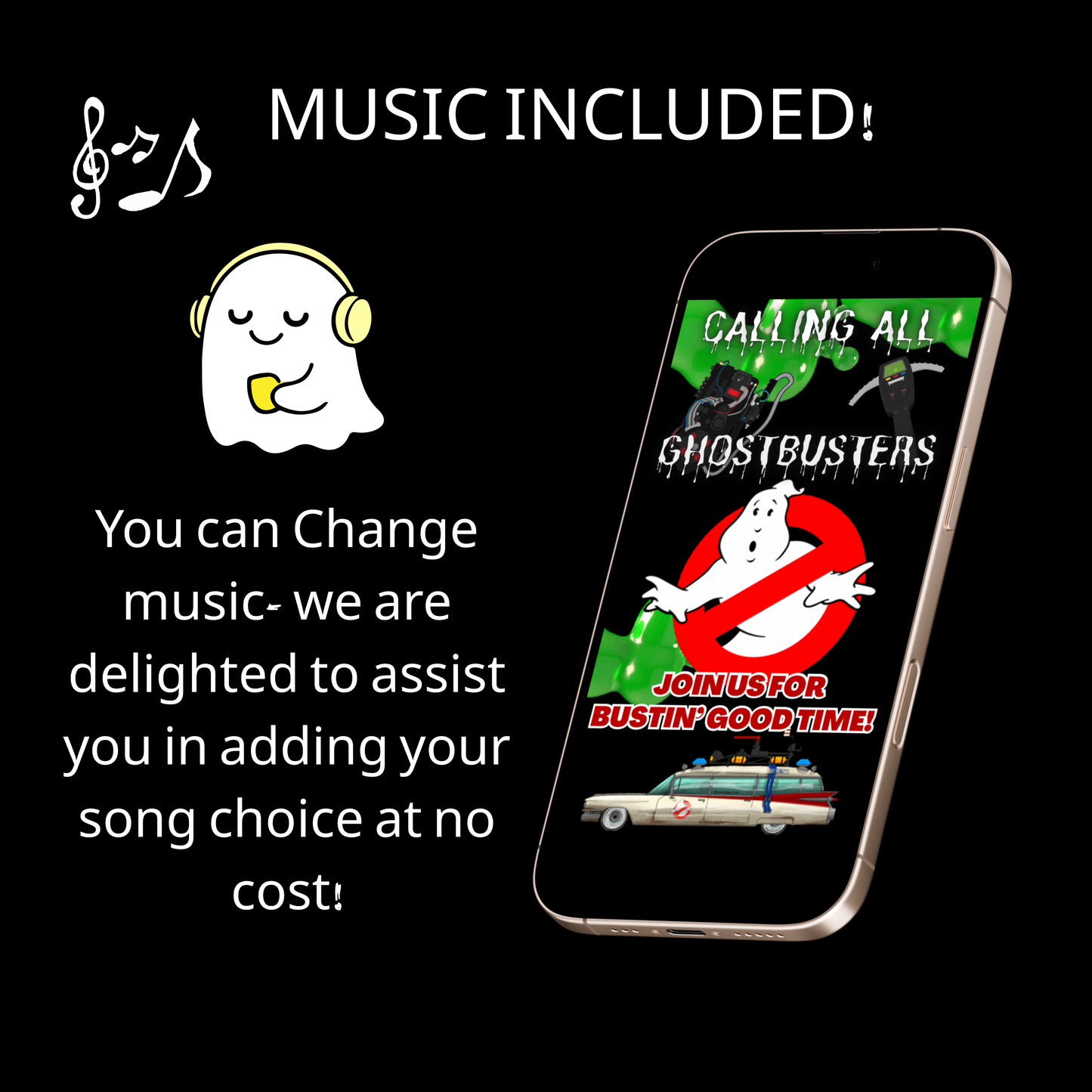 Halloween Video Invitation | Animated Halloween Digital Evite | Editable Canva Invite Template