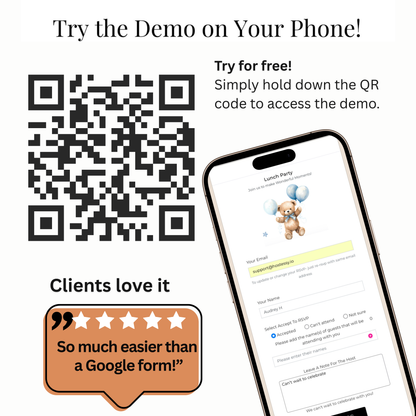 Bearly Wait Baby Shower Baby Shower Website Invite | Webpage with Music and RSVP | Baby Shower Canva Website Template