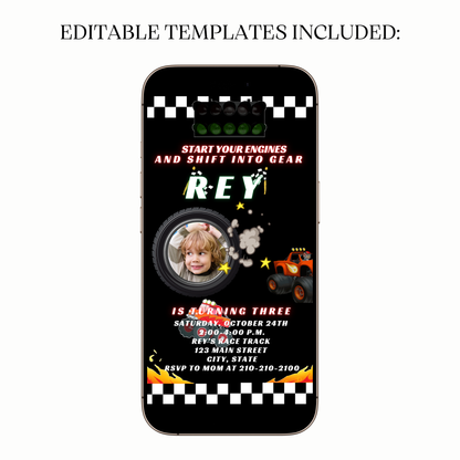 Animated Off-Road Adventure Video Invitation Evite