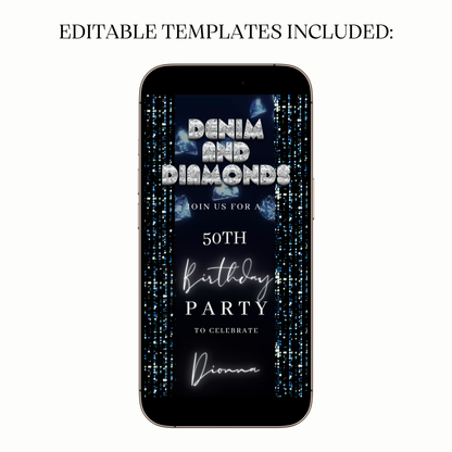 Venue slide showcasing blue crystal pattern and clean typography