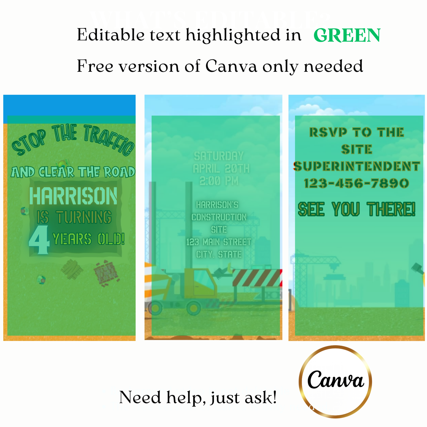 Stop the Traffic Party Invite MP4 Invite