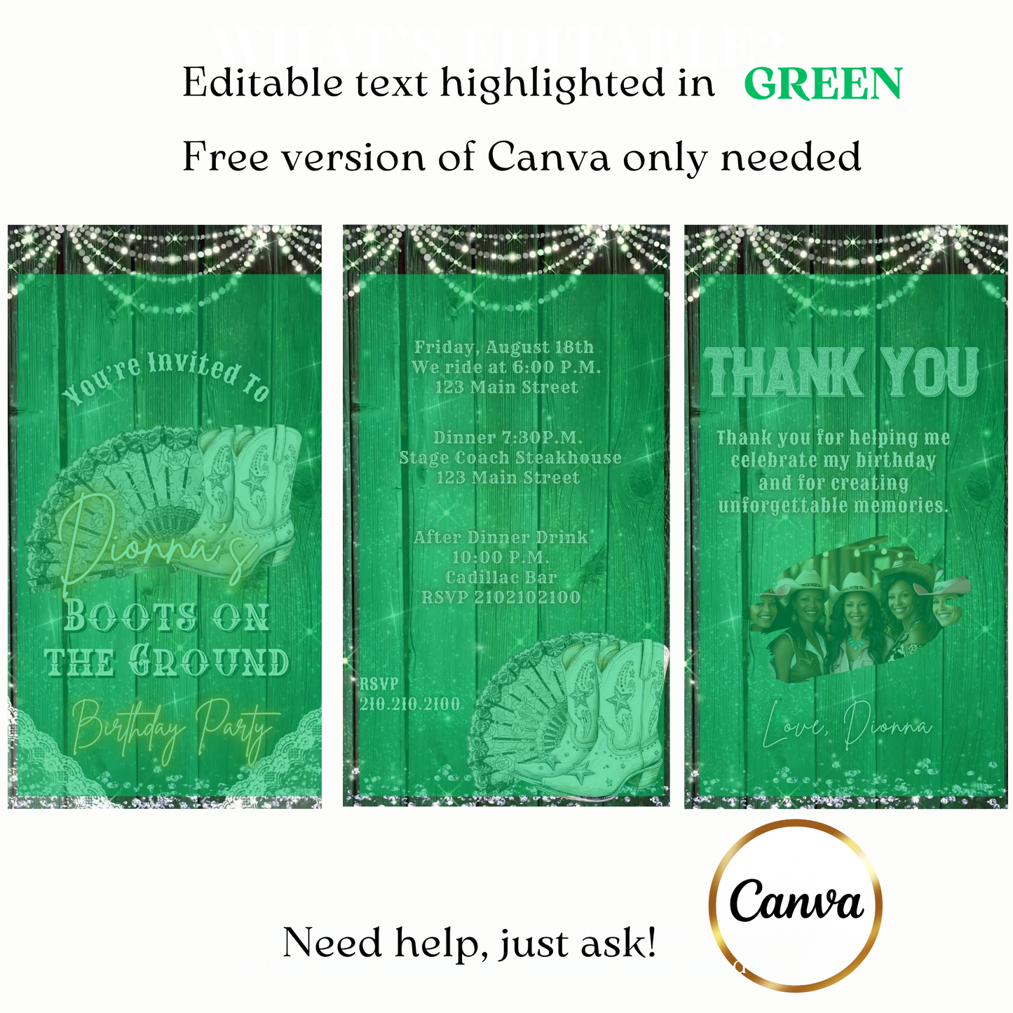 Boots on the Ground Theme MP4 Invite