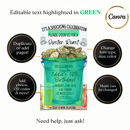 Animated Coastal Seafood Boil Video Invitation Evite