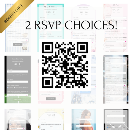 Sage Quinceañera Invitation | Princess Video Invite | Green Sweet 16 Evite | Editable Canva Template