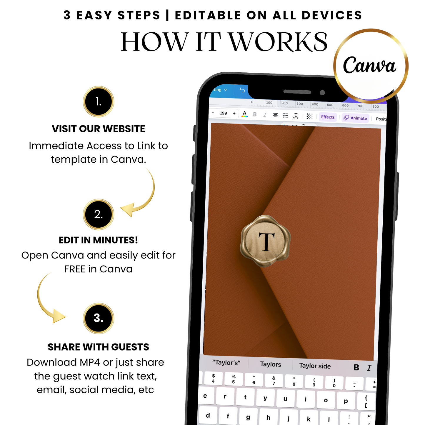 Friendsgiving fall truck animated video invitation