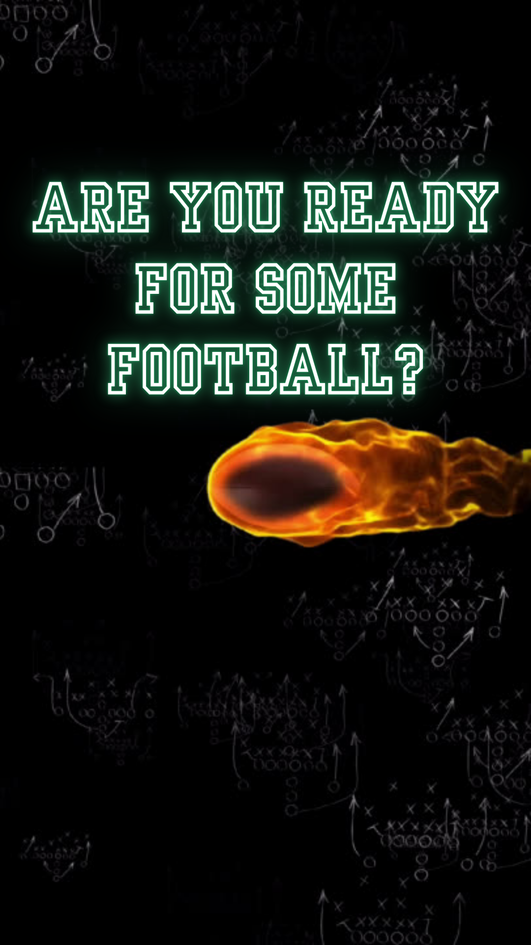 Game day digital video invite card Super Bowl