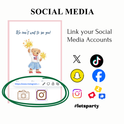 Pink Polo Ralph Lauren Baby Shower Invitation Website | Animated Classic Polo Girl Baby Shower Invite with Rsvp tracking