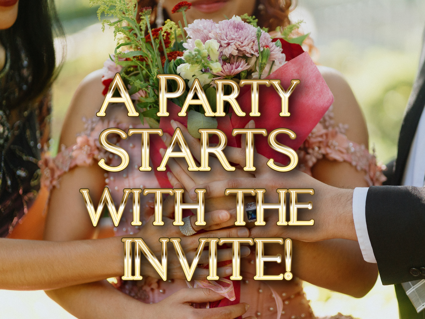 Black and Gold Quinceanera Video Invite | Animated Sweet 15 16 Quince Evite | Editable Canva Evite Template