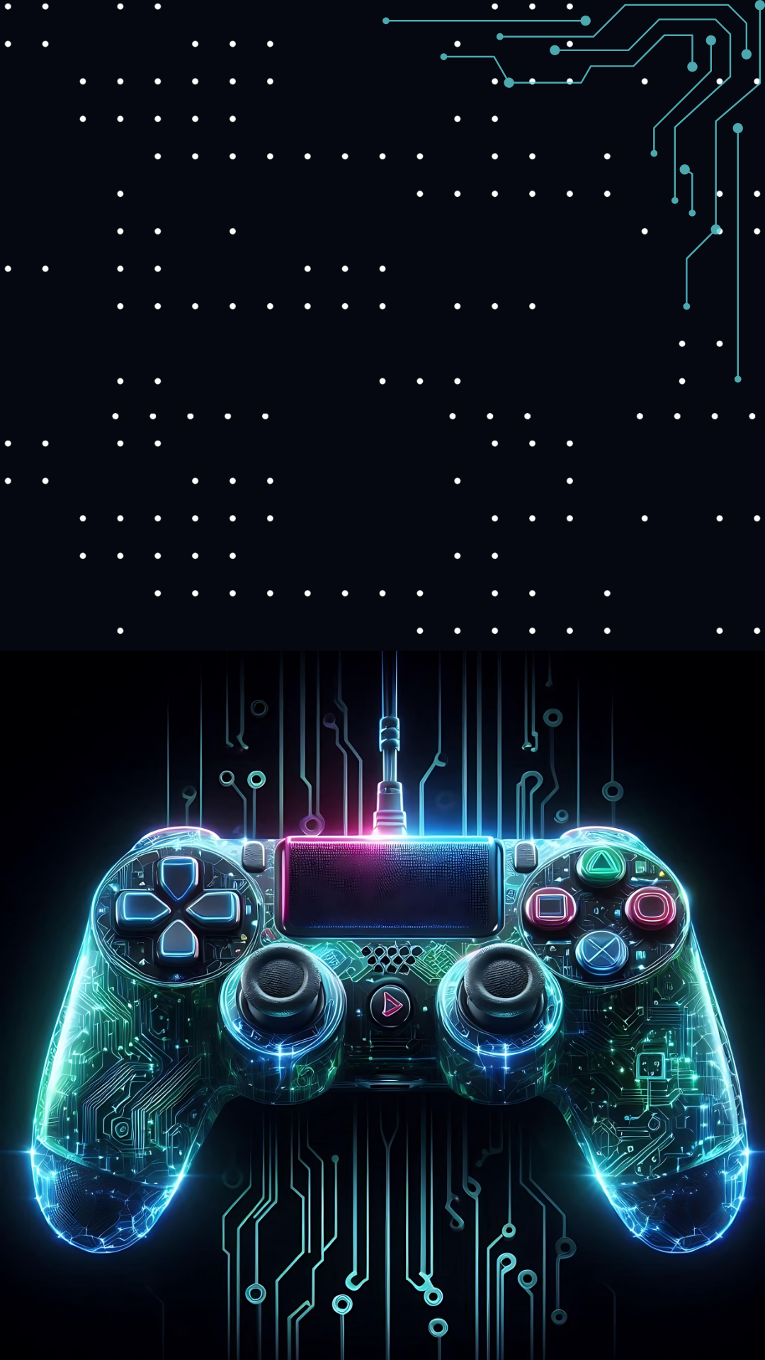 Customizable neon gaming party video invitation