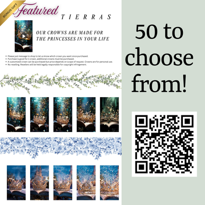 Sage Quinceañera Invitation | Princess Video Invite | Green Sweet 16 Evite | Editable Canva Template