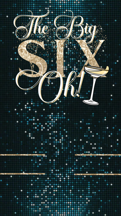 Digital video invite for sixty birthday party