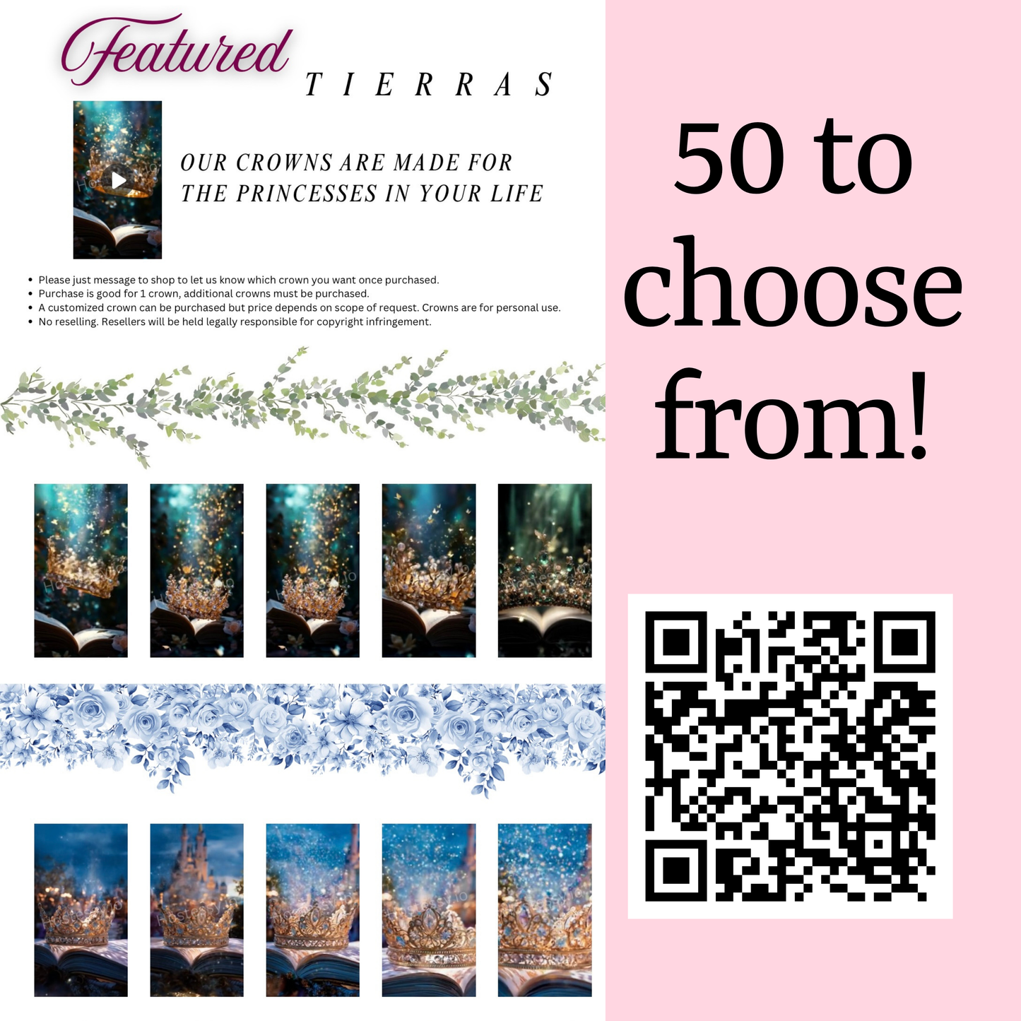 Pink Quinceañera Video Invitation | Digital Royal Sweet 15 16 Animated Invite | Editable Canva Template