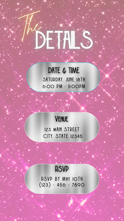 Animated Modern Graduation Video Invite