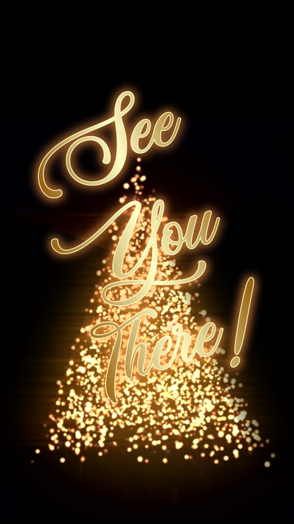 Favorite Things Holiday Party Video Invitation – Elegant Christmas Celebration Evite Personalized