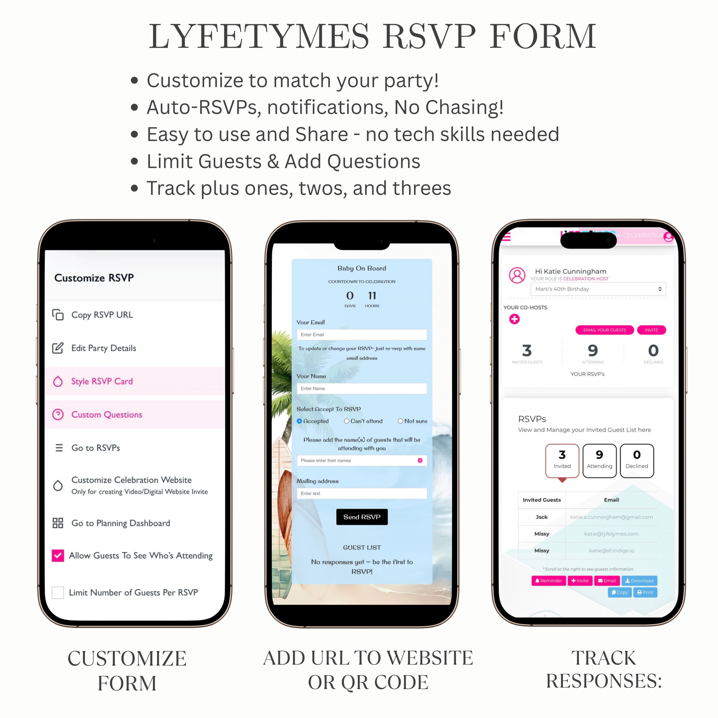 Baby on Board Website Invitation | Canva Website RSVP Template with Music | Boy Baby Shower