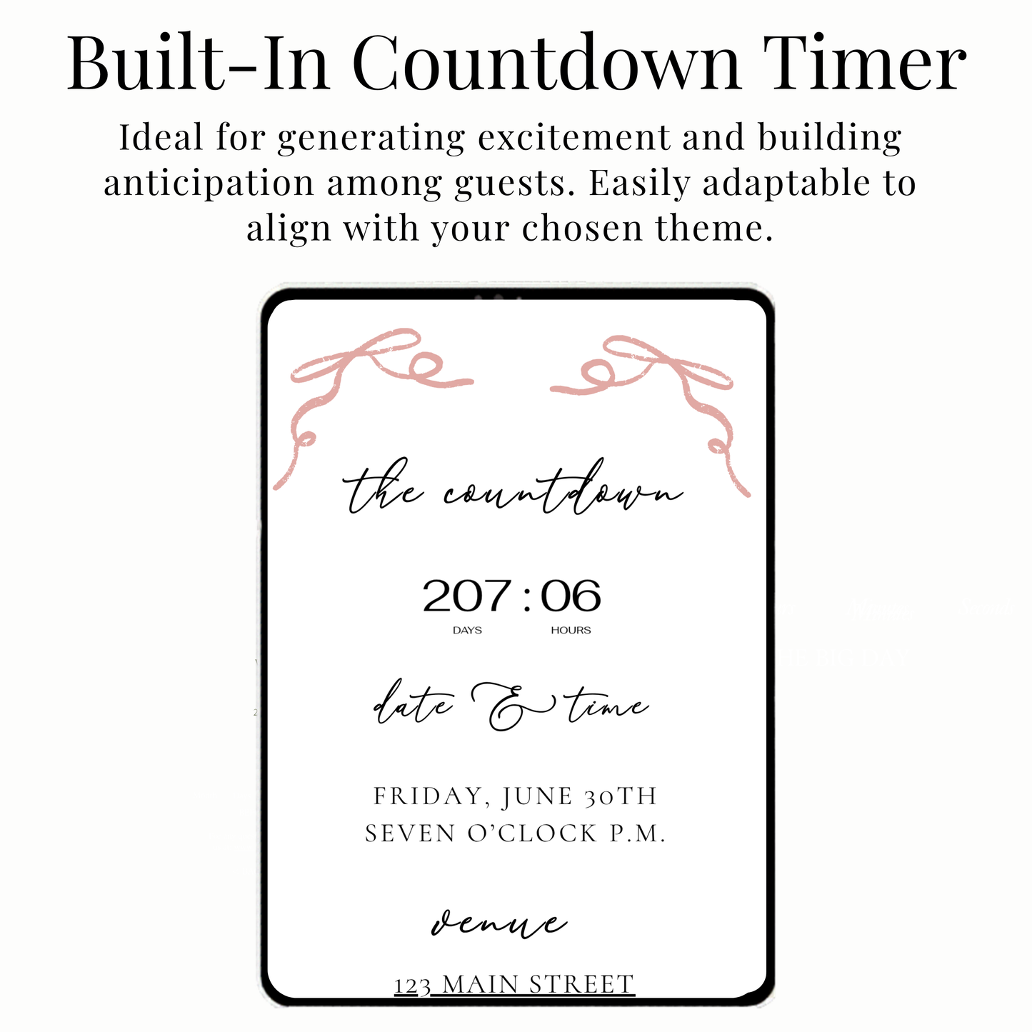 Wildflowers Baby Shower Invite Website with RSVP