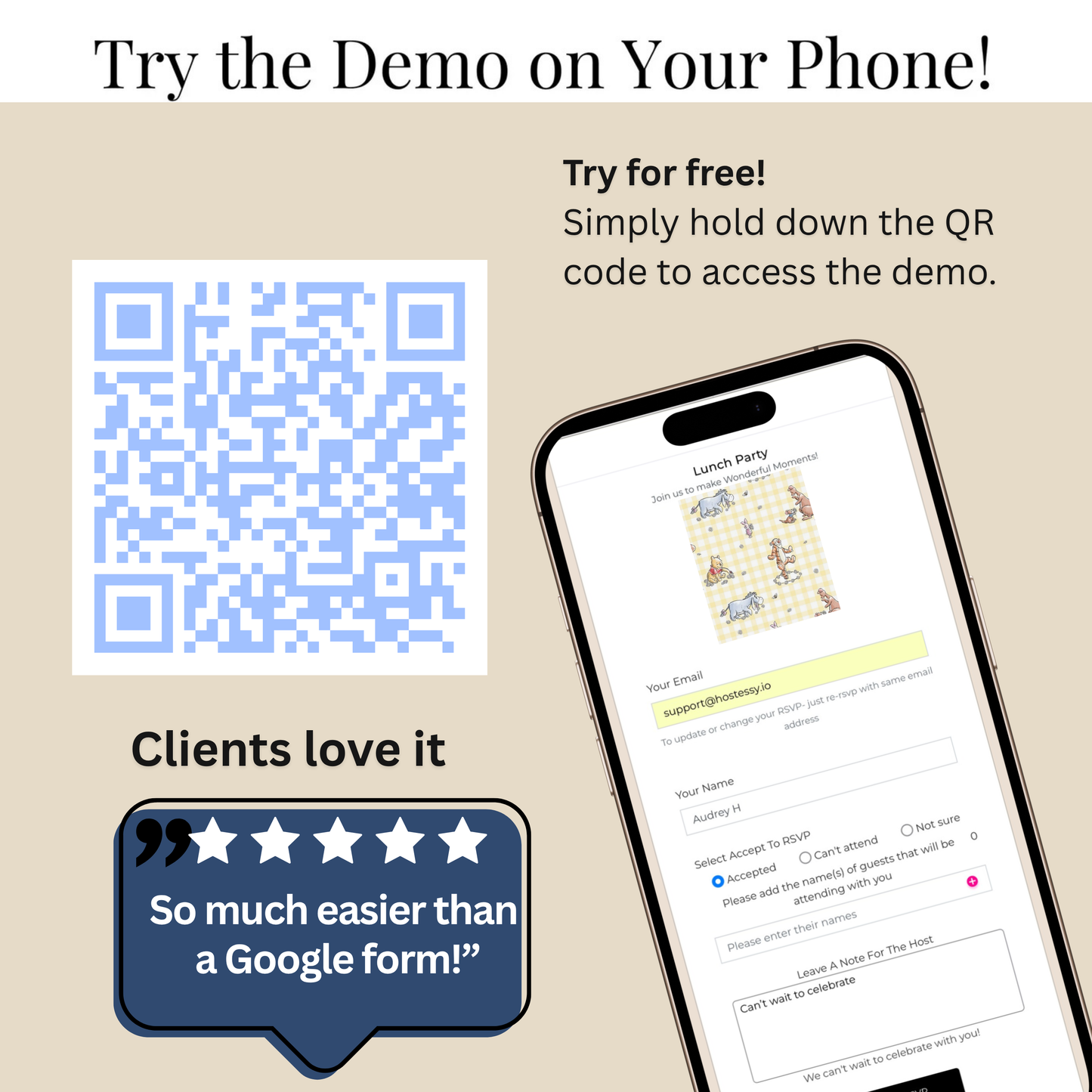 Winnie the Pooh Baby Shower Invite Website with RSVP