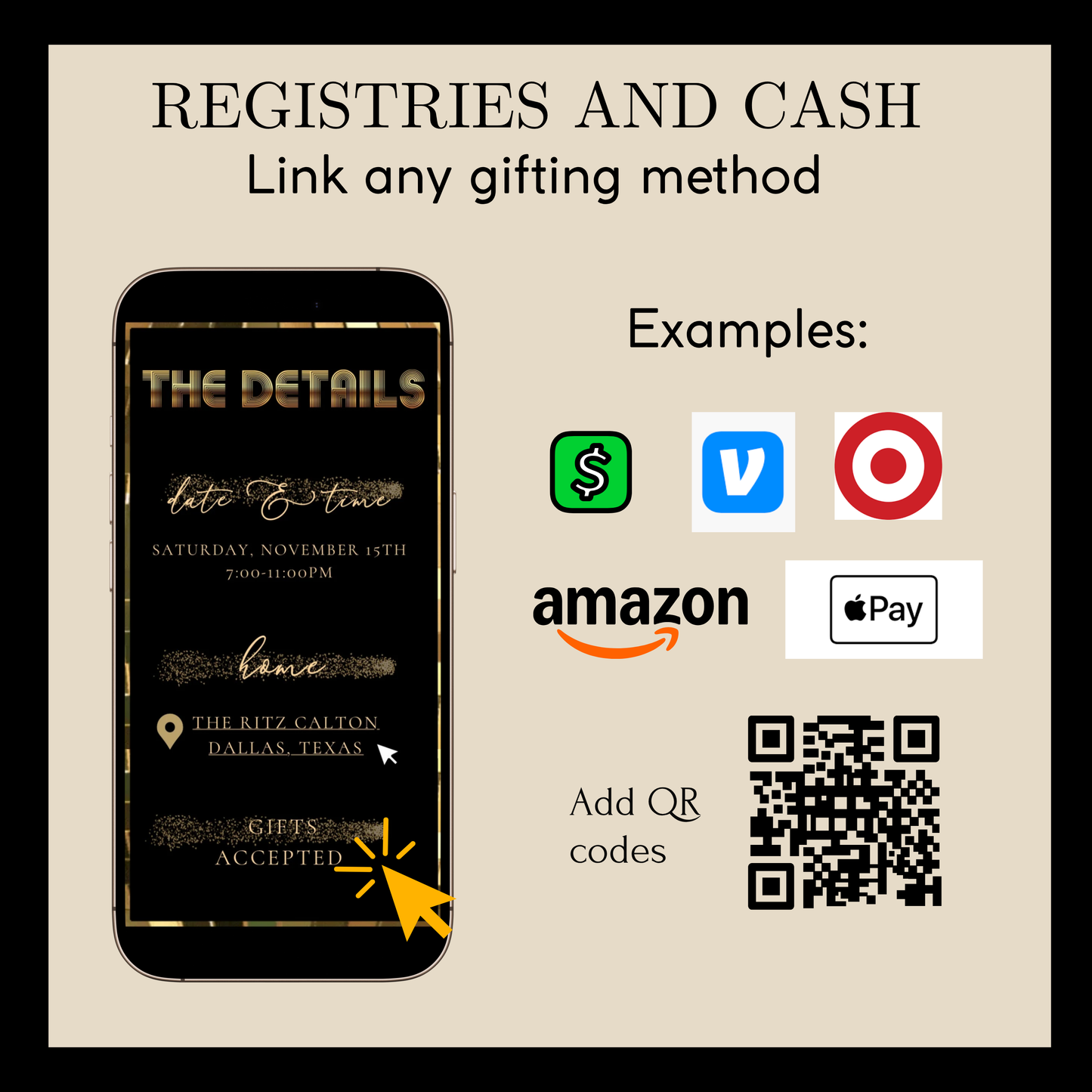 Disco Website Invitation | Soul Train RSVP Evite Website | Canva Website Template