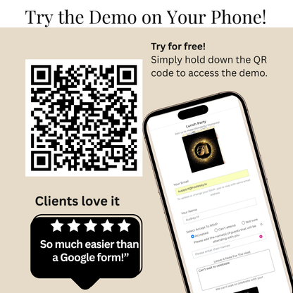 Disco Website Invitation | Soul Train RSVP Evite Website | Canva Website Template