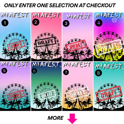 Festival Video Invite - Coachella Bundle - Animated Ferris Wheel Mobile Invite, VIP Passes