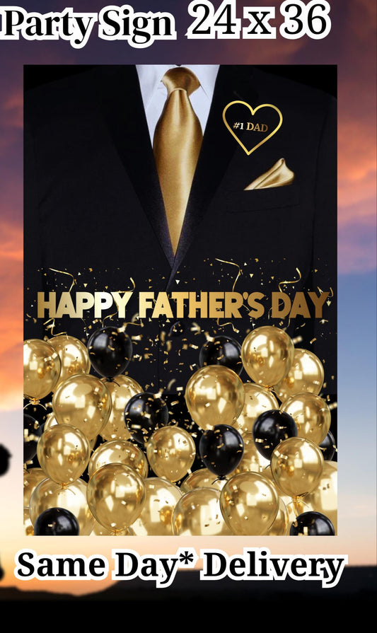 Father's Day welcome sign - Father’s Day digital download event decor
