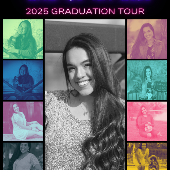 Neon Concert Style Digital Video Invitation