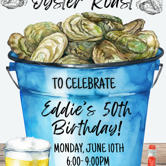 Coastal Seafood Boil Video Invitation