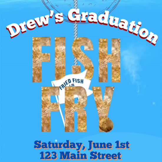 Southern Fish Fry Video Invitation
