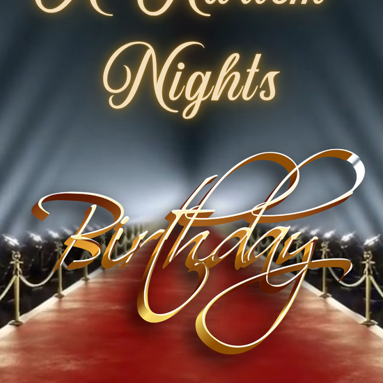 Harlem Nights Video Invitation | Digital Art Deco Invite | Editable Online Party Template